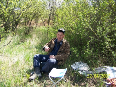 Отдых после тяжелой работы...