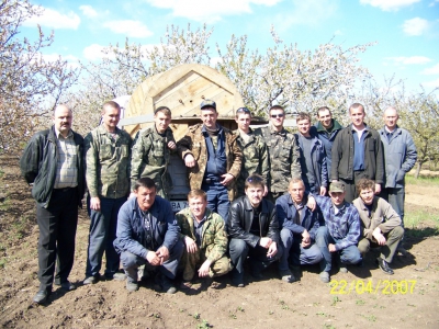 Отдых после тяжелой работы...