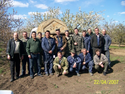 Отдых после тяжелой работы...