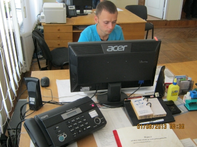 Рабочие моменты. Автор: ЦТЭ № 6 г.Винница